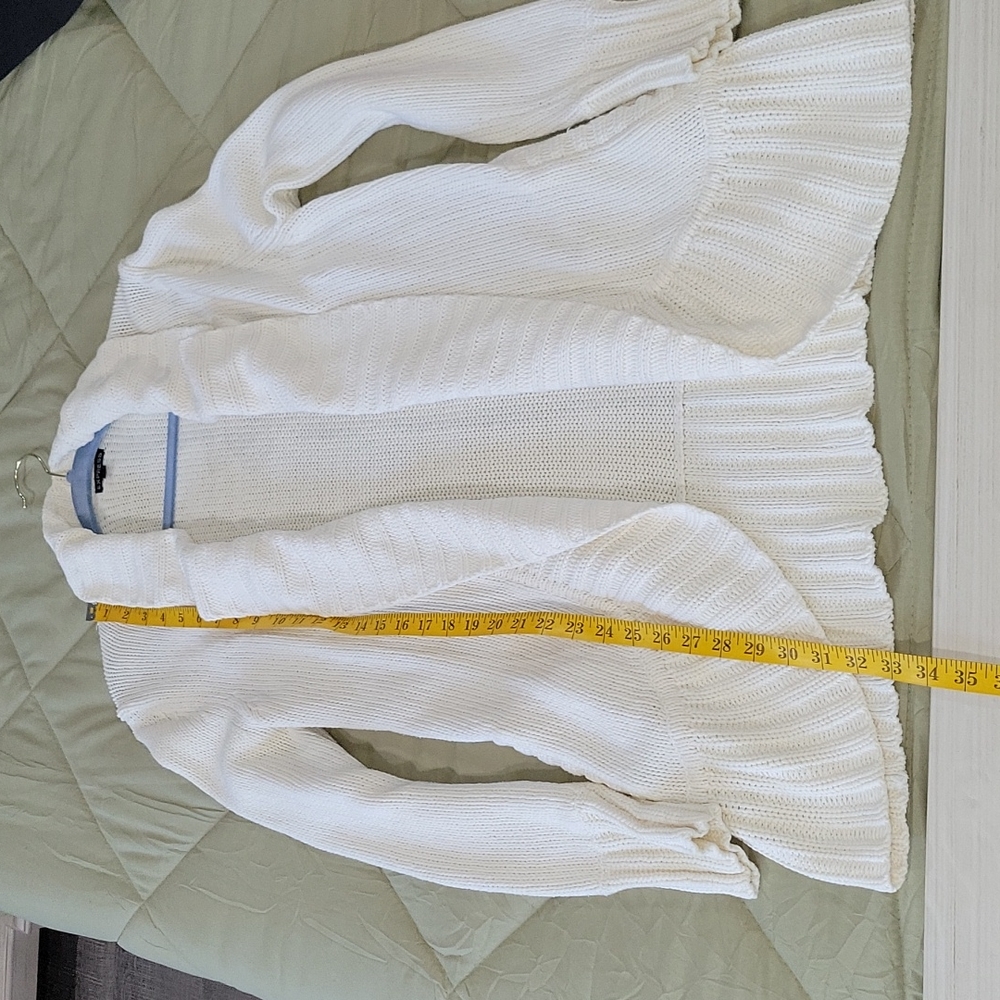 Express Chunky Long Open Cardigan - Picture 11 of 13